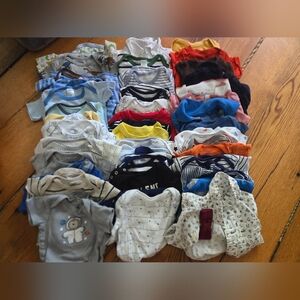 Baby boy 3 to 6 month onesies